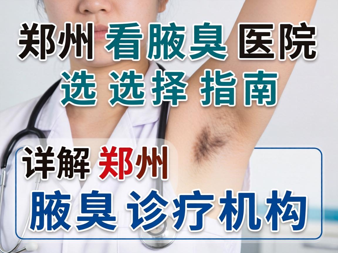 郑州看腋臭医院选择指南,详解郑州腋臭诊疗机构 郑州看腋臭医院选择指南,详解郑州腋臭诊疗机构
