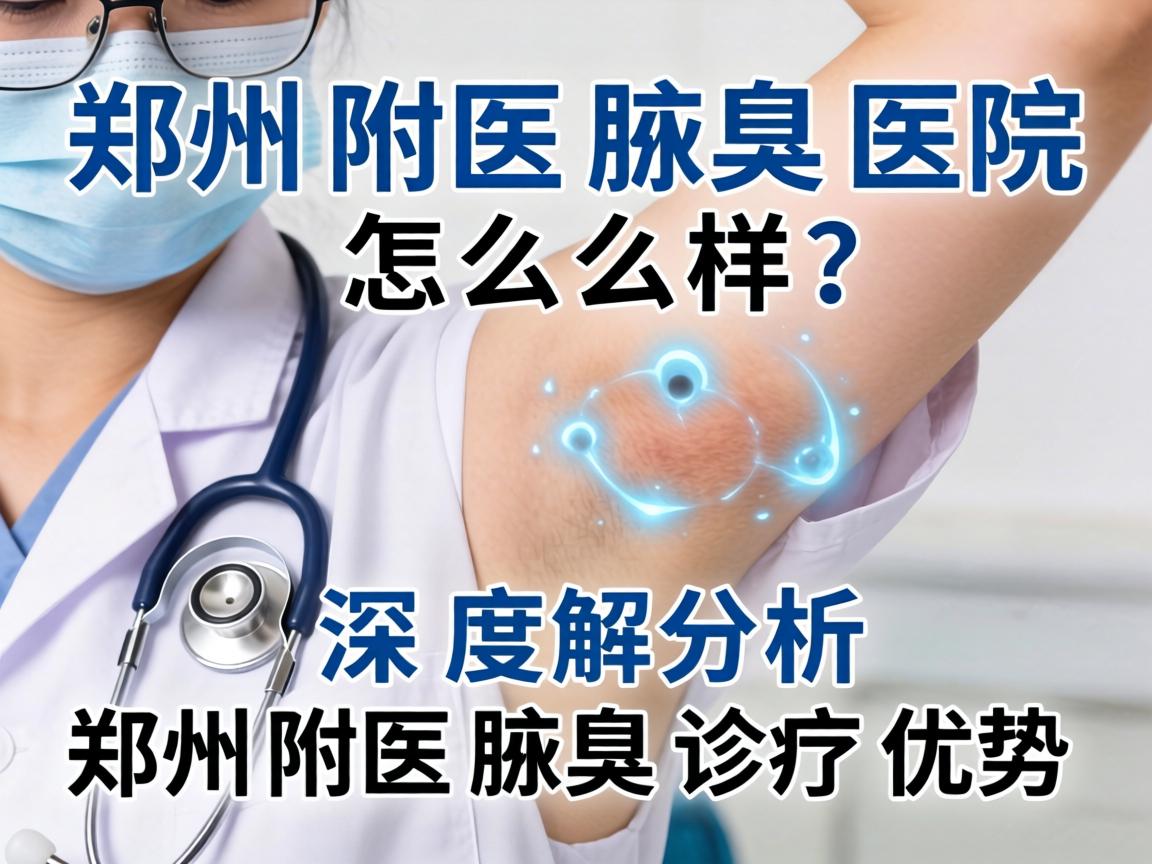 郑州附医腋臭医院怎么样？深度解析郑州附医腋臭诊疗优势