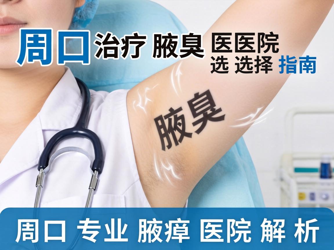 周口治疗腋臭医院选择指南，周口专业腋臭医院解析