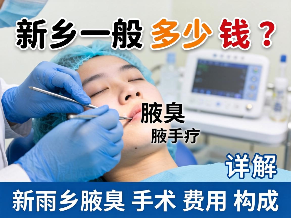 新乡腋臭手术一般多少钱?详解新乡腋臭手术费用构成 新乡腋臭手术一般多少钱?详解新乡腋臭手术费用构成