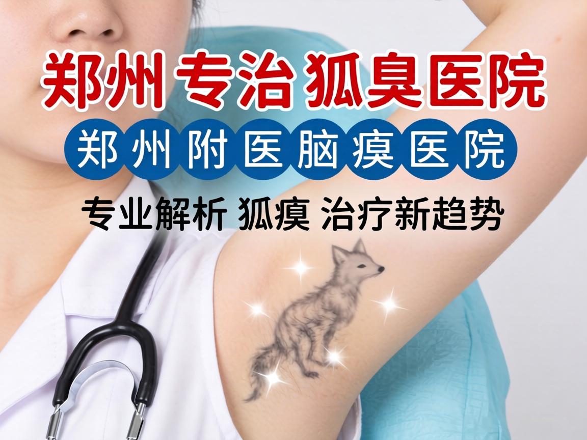 郑州专治狐臭医院，郑州附医腋臭医院专业解析狐臭治疗新趋势