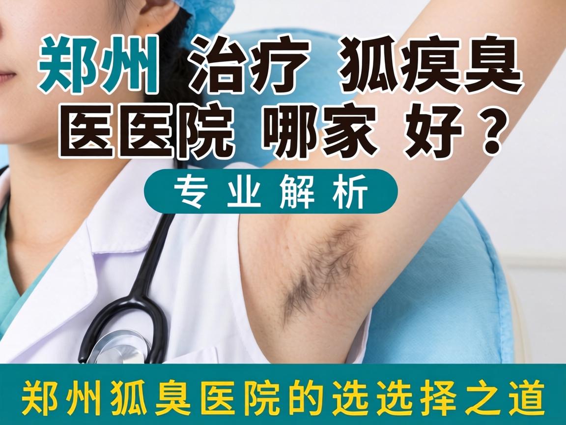 郑州治疗狐臭医院哪家好？专业解析郑州狐臭医院的选择之道