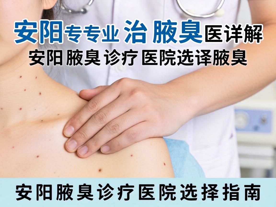安阳专业治腋臭医院详解，安阳腋臭诊疗医院选择指南