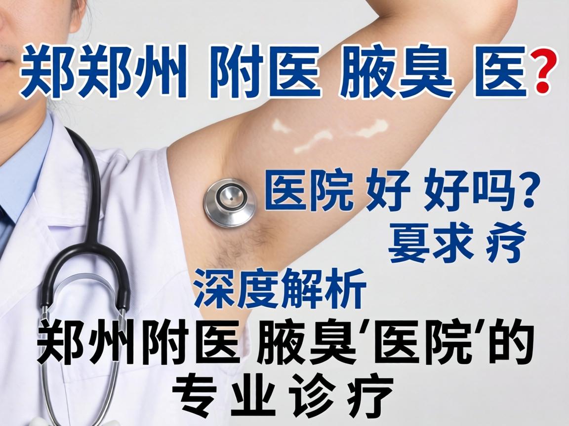 郑州附医腋臭医院好吗?深度解析郑州附医腋臭医院的专业诊疗 郑州附医腋臭医院好吗?深度解析郑州附医腋臭医院的专业诊疗