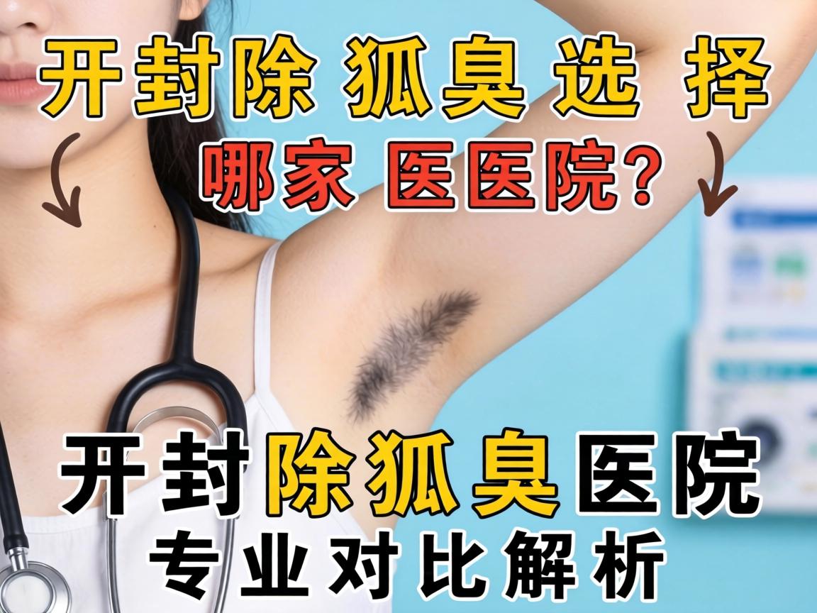 开封除狐臭选择哪家医院?开封除狐臭医院专业对比解析 开封除狐臭选择哪家医院?开封除狐臭医院专业对比解析