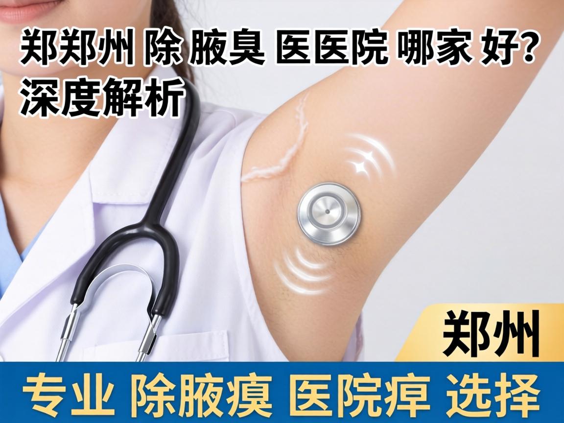 郑州除腋臭医院哪家好？深度解析郑州专业除腋臭医院的选择