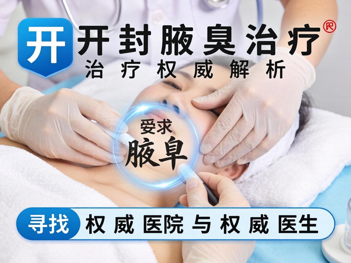 开封腋臭治疗权威解析,寻找权威医院与权威医生 开封腋臭治疗权威解析,寻找权威医院与权威医生