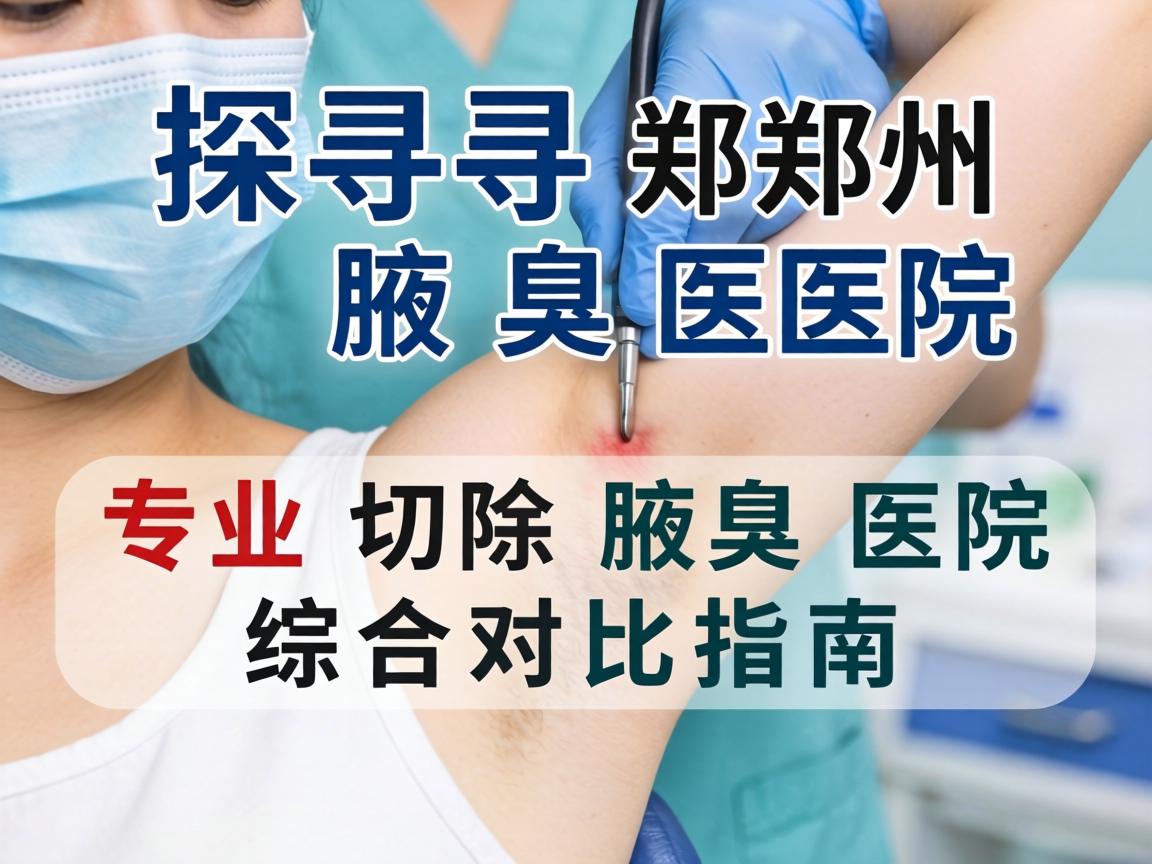探寻郑州腋臭医院，专业切除腋臭医院的综合对比指南
