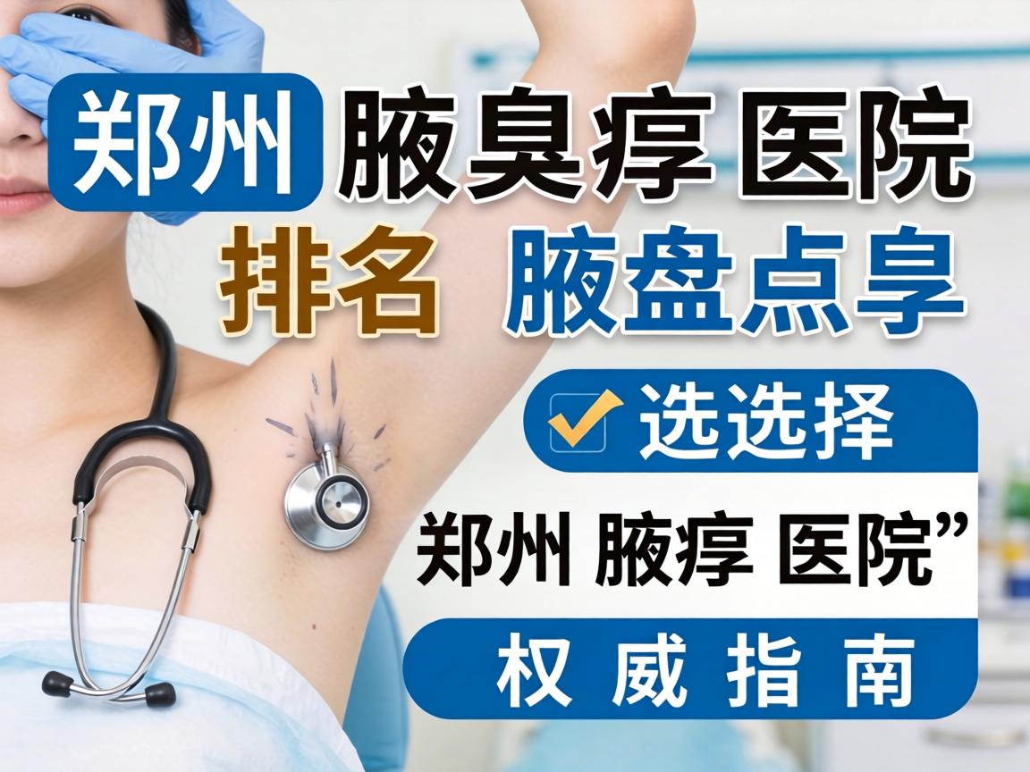 郑州腋臭医院排名盘点,选择郑州腋臭医院的权威指南 郑州腋臭医院排名盘点,选择郑州腋臭医院的权威指南