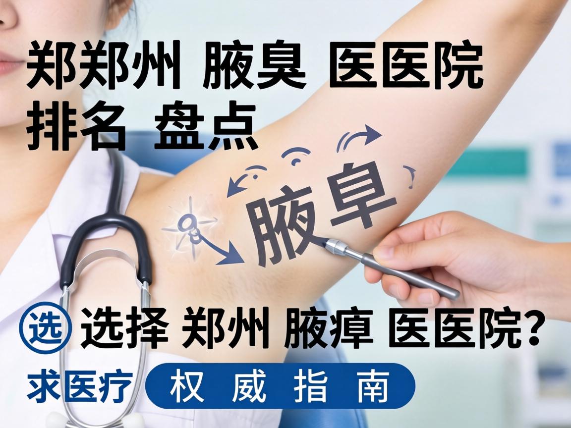 郑州腋臭医院排名盘点,选择郑州腋臭医院的权威指南 郑州腋臭医院排名盘点,选择郑州腋臭医院的权威指南