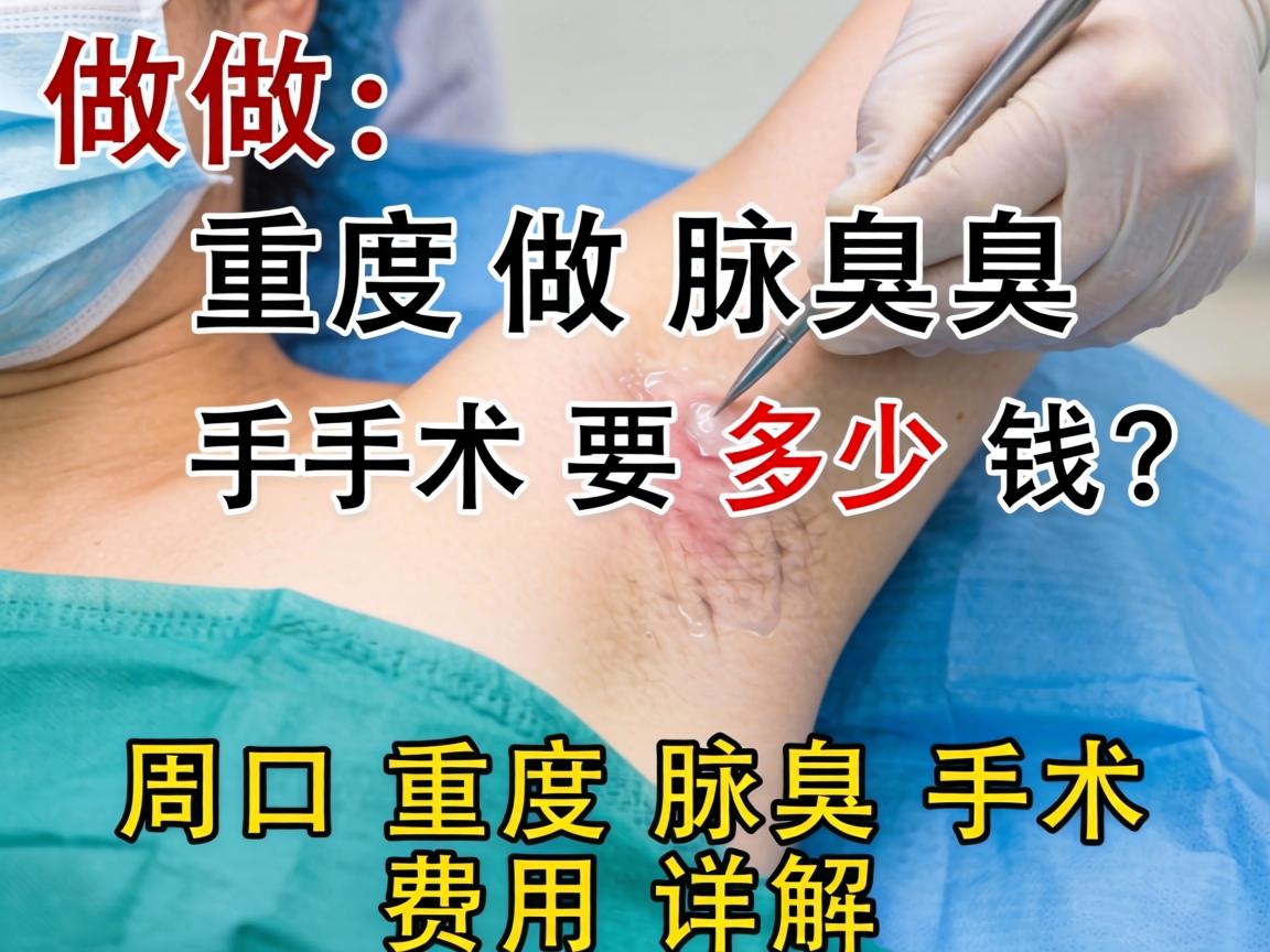 在周口做重度腋臭手术要多少钱?周口重度腋臭手术费用详解 在周口做重度腋臭手术要多少钱?周口重度腋臭手术费用详解