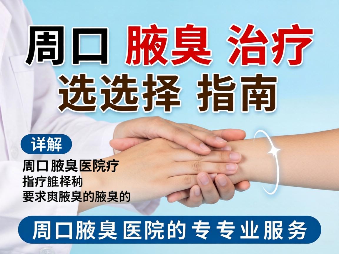 周口腋臭治疗选择指南,详解周口腋臭医院的专业服务 周口腋臭治疗选择指南,详解周口腋臭医院的专业服务