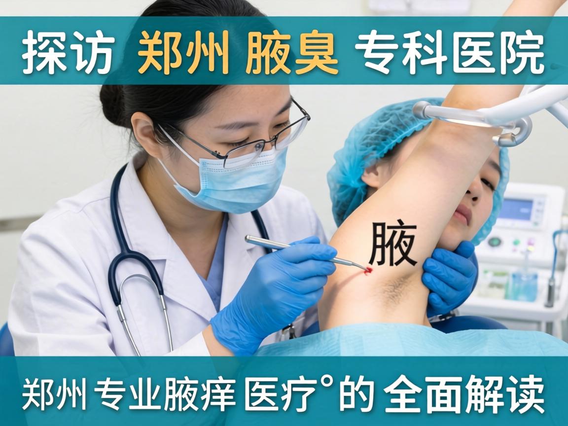 探访郑州腋臭专科医院，郑州专业腋臭医疗的全面解读