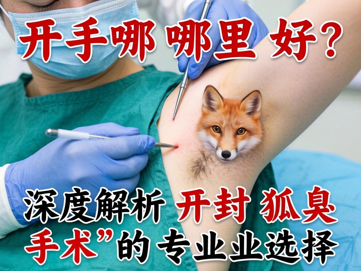 开封狐臭手术哪里好？深度解析开封狐臭手术的专业选择