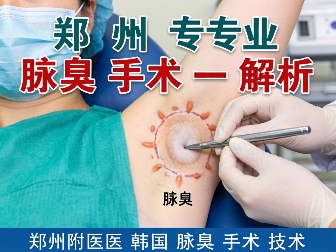 郑州专业腋臭手术解析,详解郑州附医韩国腋臭手术技术 郑州专业腋臭手术解析,详解郑州附医韩国腋臭手术技术