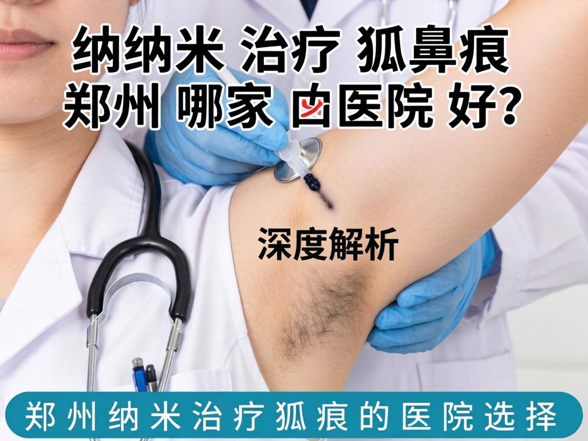 纳米治疗狐臭郑州哪家医院好？深度解析郑州纳米治疗狐臭的医院选择