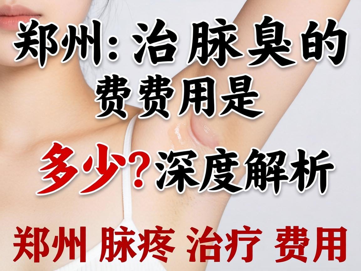 郑州治腋臭的费用是多少？深度解析郑州腋臭治疗费用