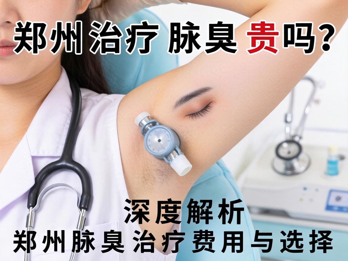 郑州治疗腋臭贵吗？深度解析郑州腋臭治疗费用与选择