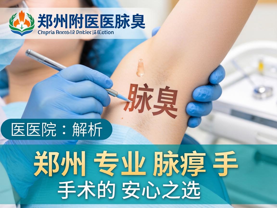 郑州附医腋臭医院解析,郑州专业腋臭手术的安心之选 郑州附医腋臭医院解析,郑州专业腋臭手术的安心之选