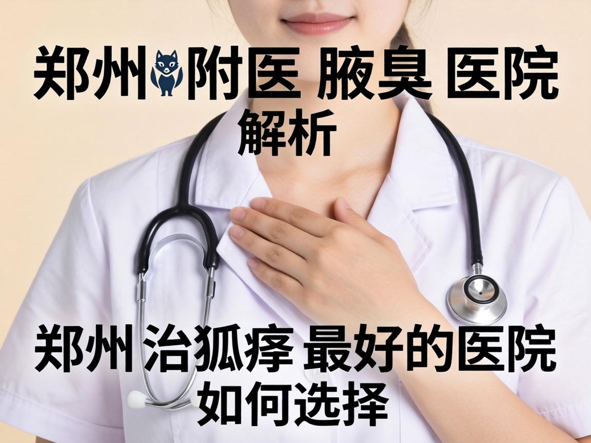 郑州附医腋臭医院解析，郑州治狐臭最好的医院如何选择