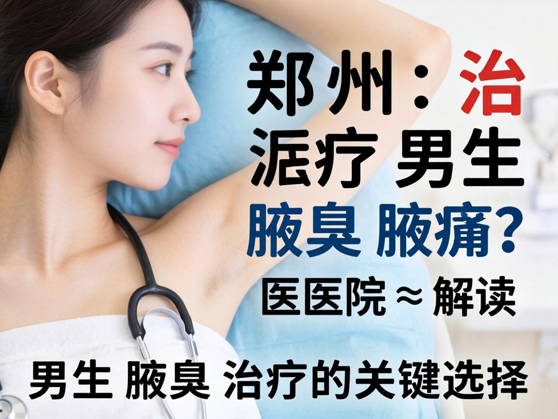 郑州治疗男生腋臭医院解读,男生腋臭治疗的关键选择 郑州治疗男生腋臭医院解读,男生腋臭治疗的关键选择