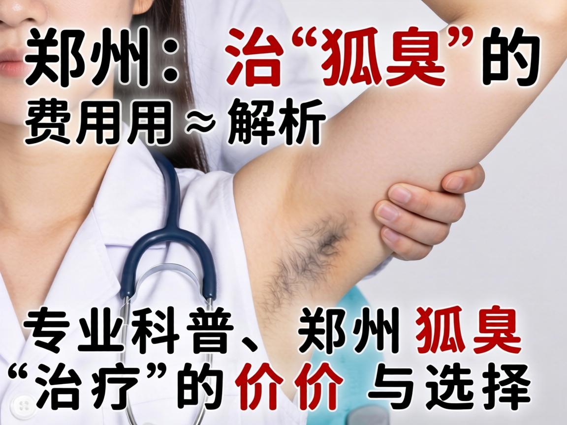 郑州治狐臭的费用解析,专业科普郑州狐臭治疗的价格与选择 郑州治狐臭的费用解析,专业科普郑州狐臭治疗的价格与选择
