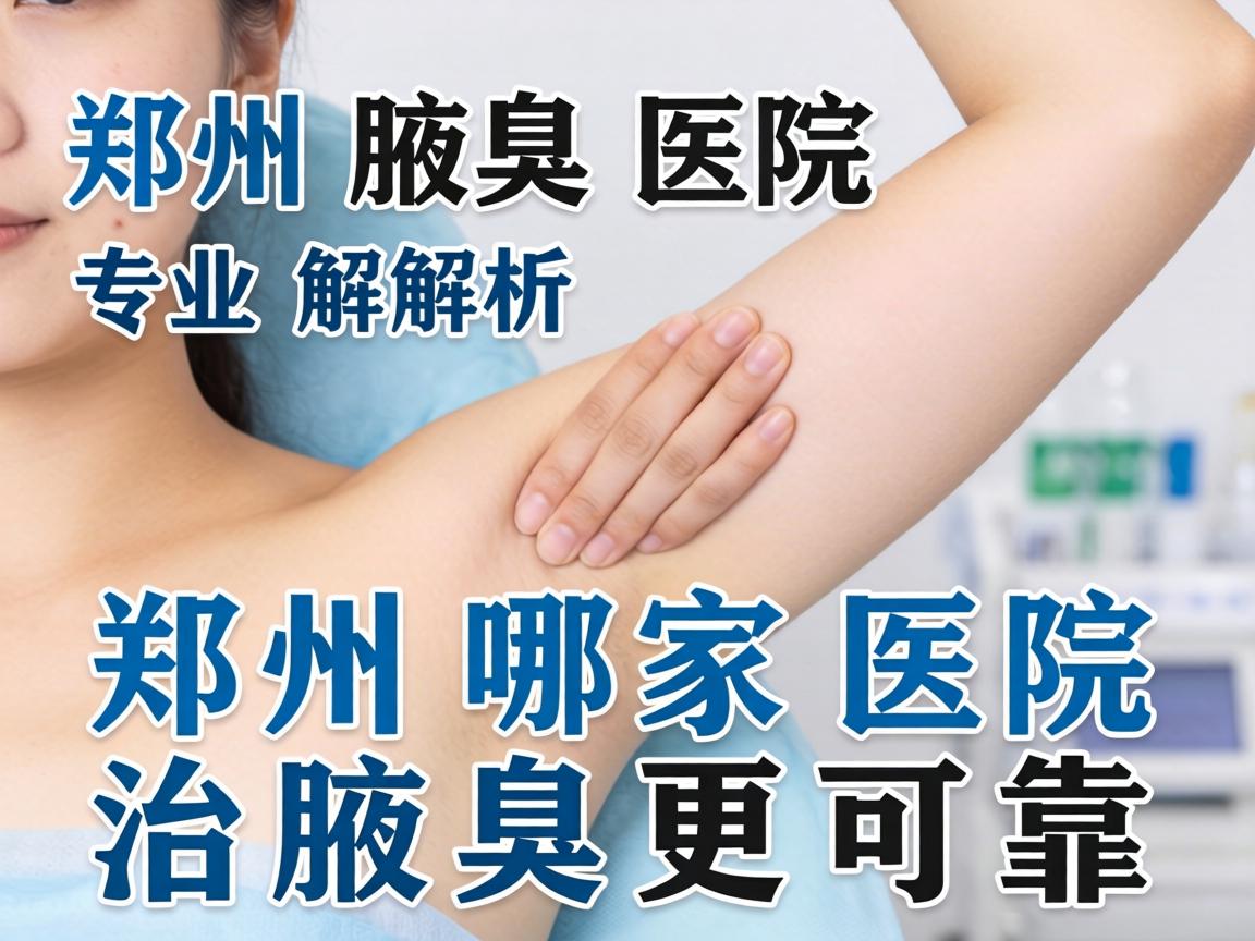 郑州腋臭医院专业解析，郑州哪家医院治腋臭更可靠