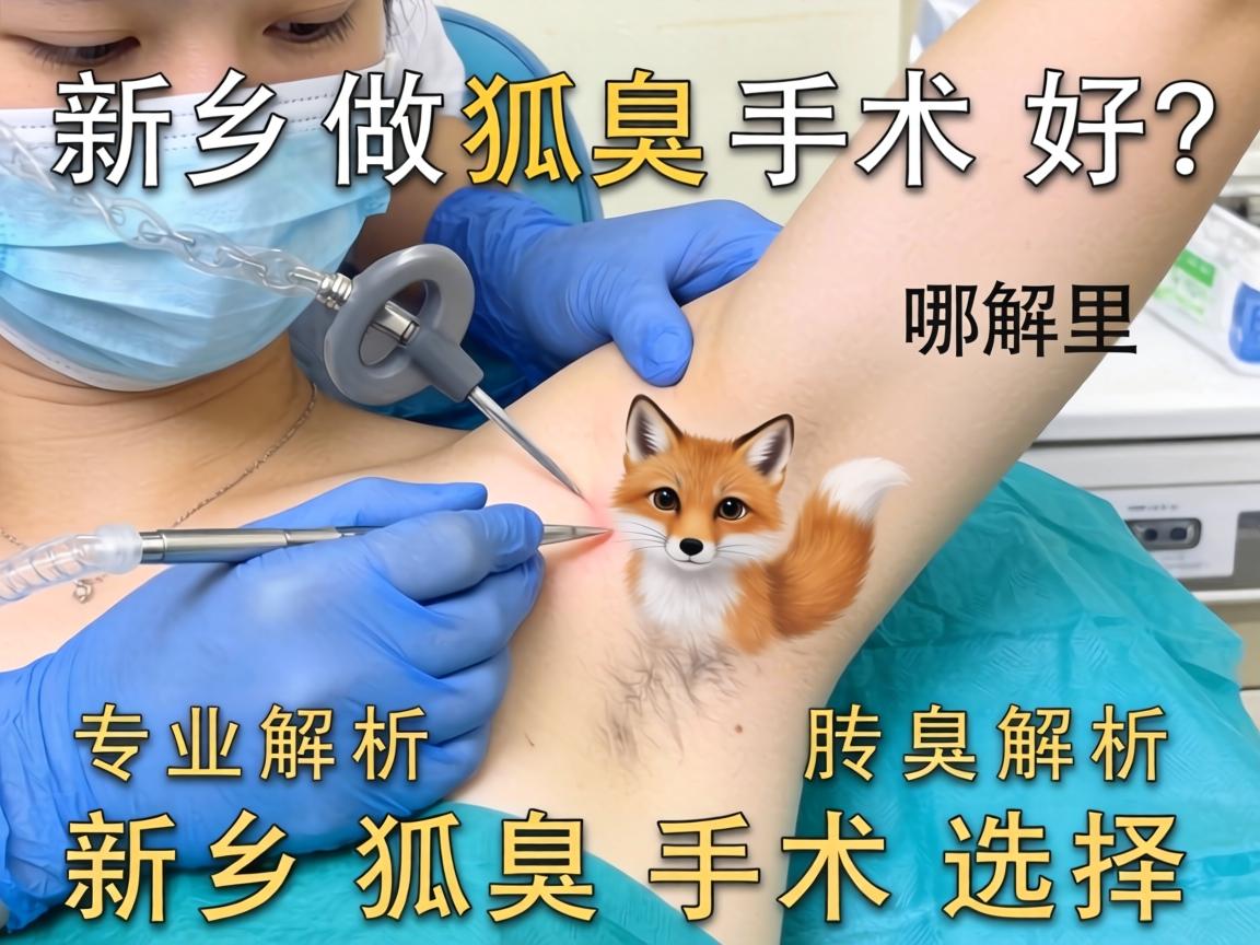 新乡做狐臭手术哪里好？专业解析新乡狐臭手术选择
