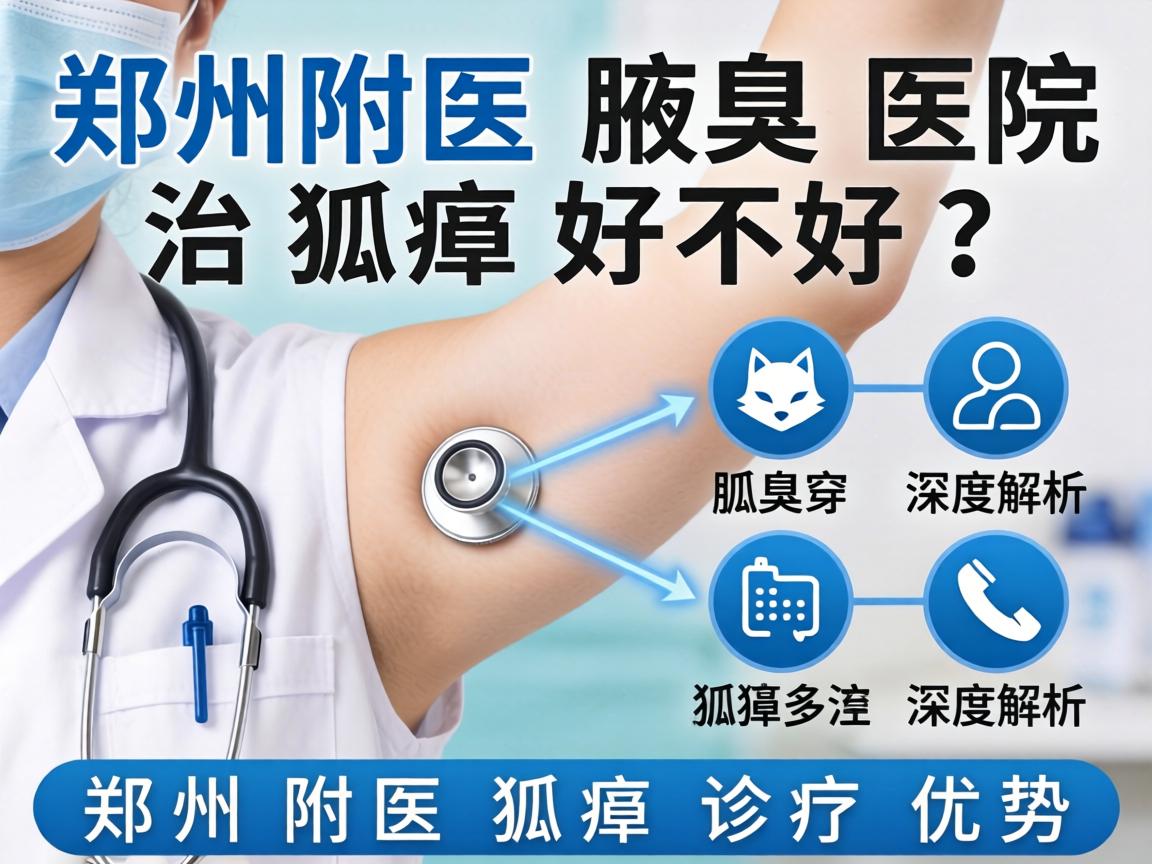 郑州附医腋臭医院治狐臭好不好?深度解析郑州附医狐臭诊疗优势 郑州附医腋臭医院治狐臭好不好?深度解析郑州附医狐臭诊疗优势