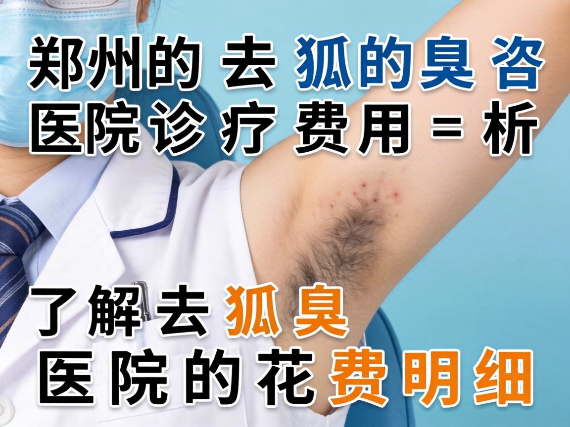 郑州去狐臭医院诊疗费用解析，了解去狐臭医院的花费明细