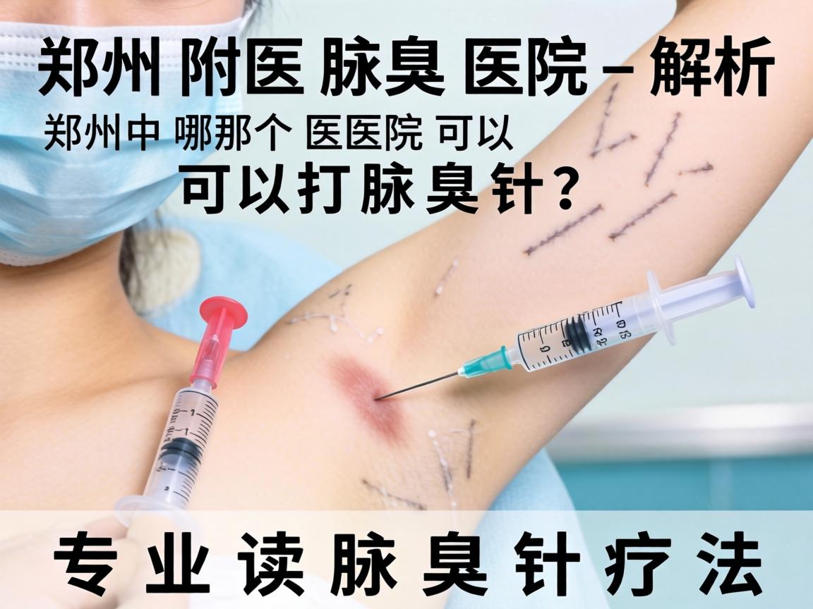 郑州附医腋臭医院解析,郑州哪个医院可以打腋臭针?专业解读腋臭针疗法 郑州附医腋臭医院解析,郑州哪个医院可以打腋臭针?专业解读腋臭针疗法