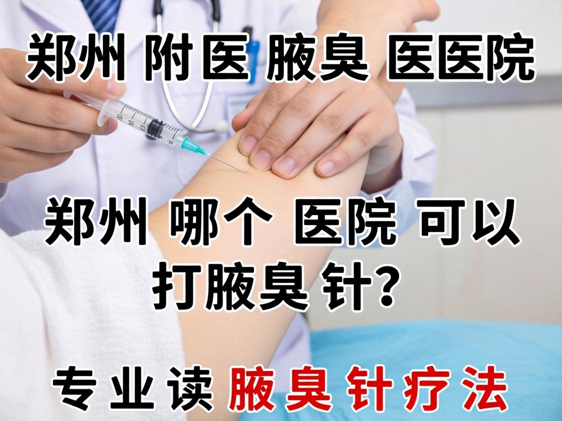 郑州附医腋臭医院解析,郑州哪个医院可以打腋臭针?专业解读腋臭针疗法 郑州附医腋臭医院解析,郑州哪个医院可以打腋臭针?专业解读腋臭针疗法
