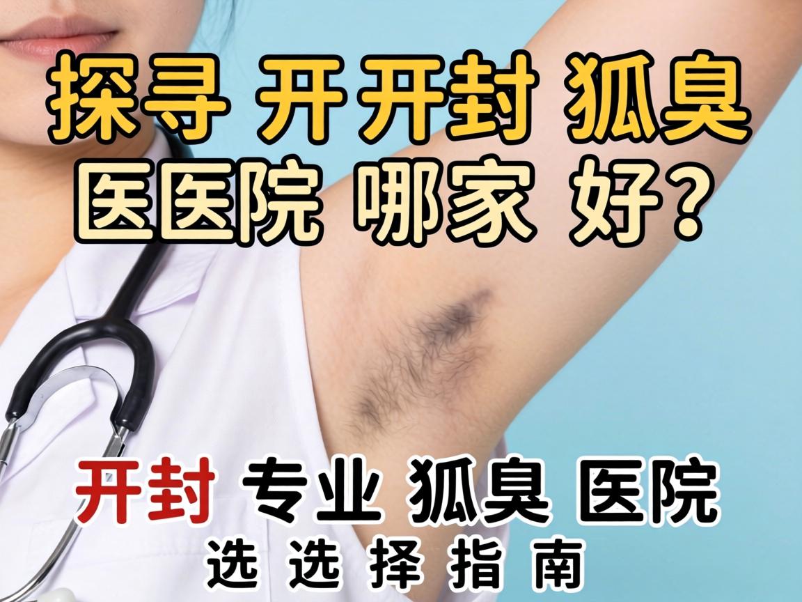探寻开封狐臭医院哪家好?开封专业狐臭医院选择指南 探寻开封狐臭医院哪家好?开封专业狐臭医院选择指南