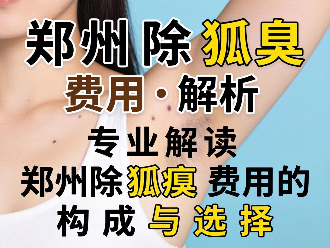 郑州除狐臭费用解析，专业解读郑州除狐臭费用的构成与选择