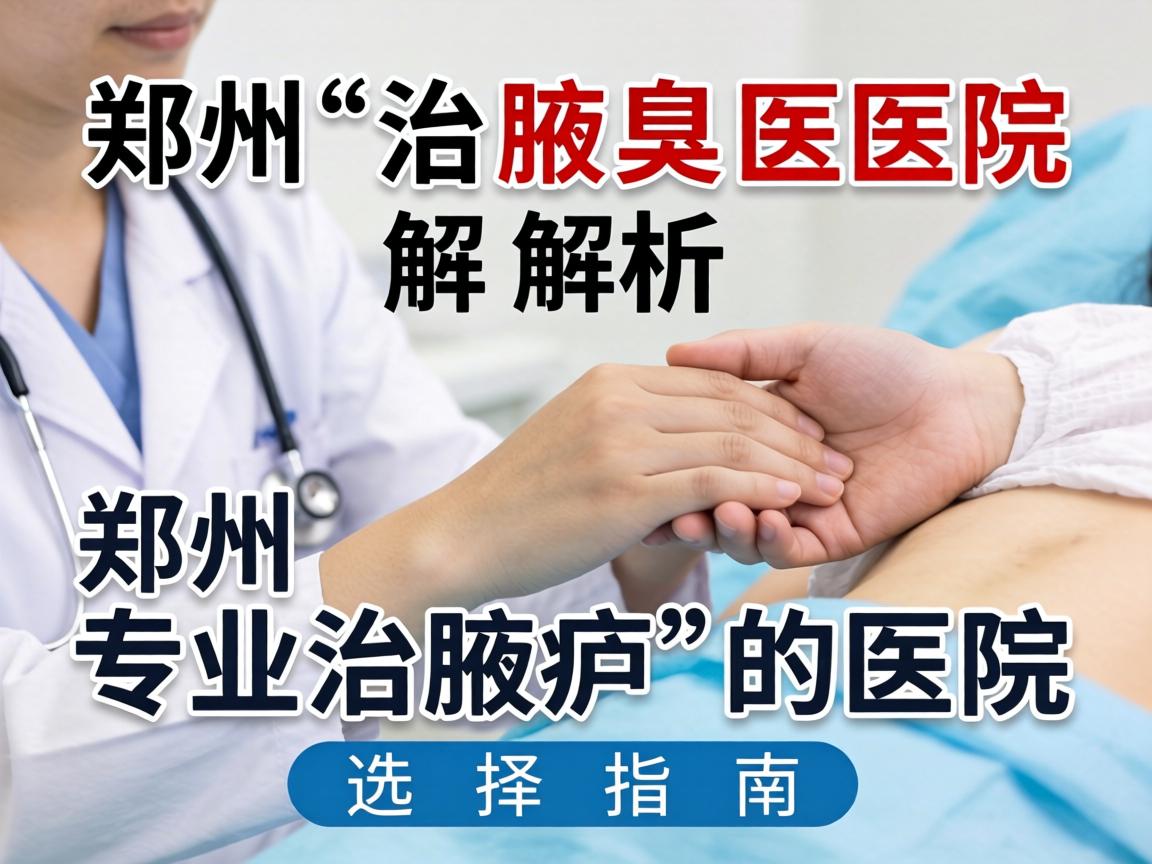 郑州治腋臭医院解析,郑州专业治腋臭的医院选择指南 郑州治腋臭医院解析,郑州专业治腋臭的医院选择指南