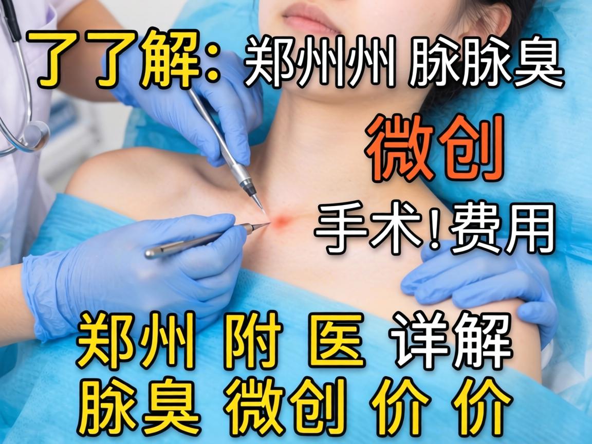了解郑州腋臭微创手术费用，郑州附医详解腋臭微创价格