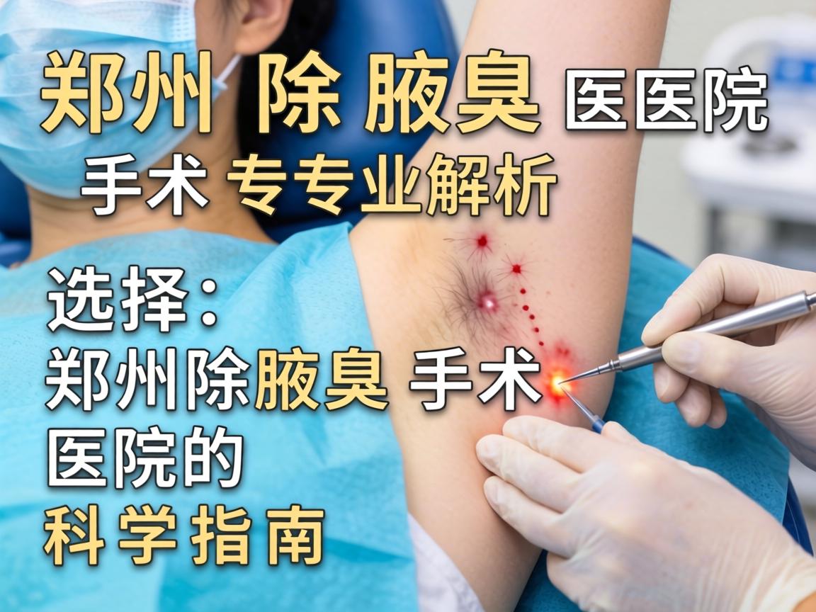 郑州除腋臭手术医院专业解析,选择郑州除腋臭手术医院的科学指南 郑州除腋臭手术医院专业解析,选择郑州除腋臭手术医院的科学指南