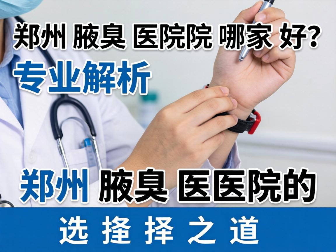 郑州腋臭医院哪家好?专业解析郑州腋臭医院的选择之道 郑州腋臭医院哪家好?专业解析郑州腋臭医院的选择之道