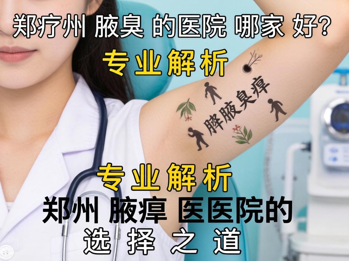 郑州腋臭医院哪家好?专业解析郑州腋臭医院的选择之道 郑州腋臭医院哪家好?专业解析郑州腋臭医院的选择之道