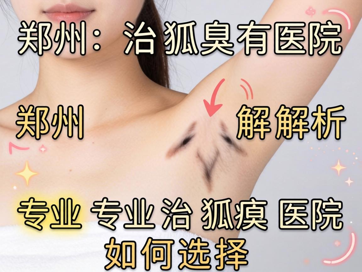 郑州治狐臭医院解析，郑州专业治狐臭医院如何选择