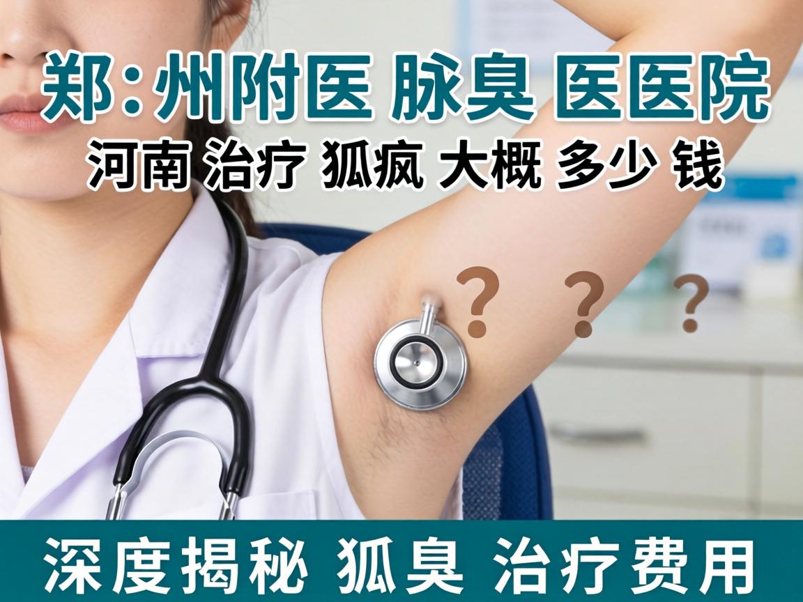 郑州附医腋臭医院解析,河南治疗狐臭大概多少钱?深度揭秘狐臭治疗费用 郑州附医腋臭医院解析,河南治疗狐臭大概多少钱?深度揭秘狐臭治疗费用