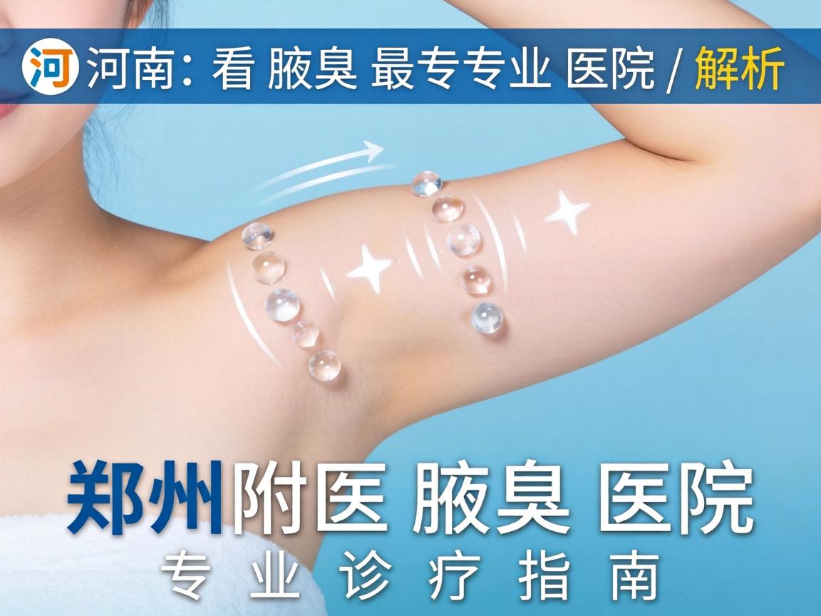 河南看腋臭最专业医院解析，郑州附医腋臭医院专业诊疗指南