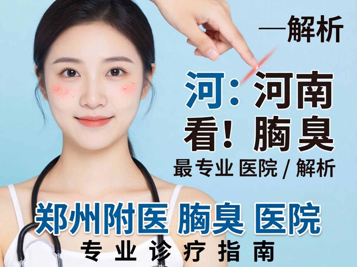 河南看腋臭最专业医院解析，郑州附医腋臭医院专业诊疗指南