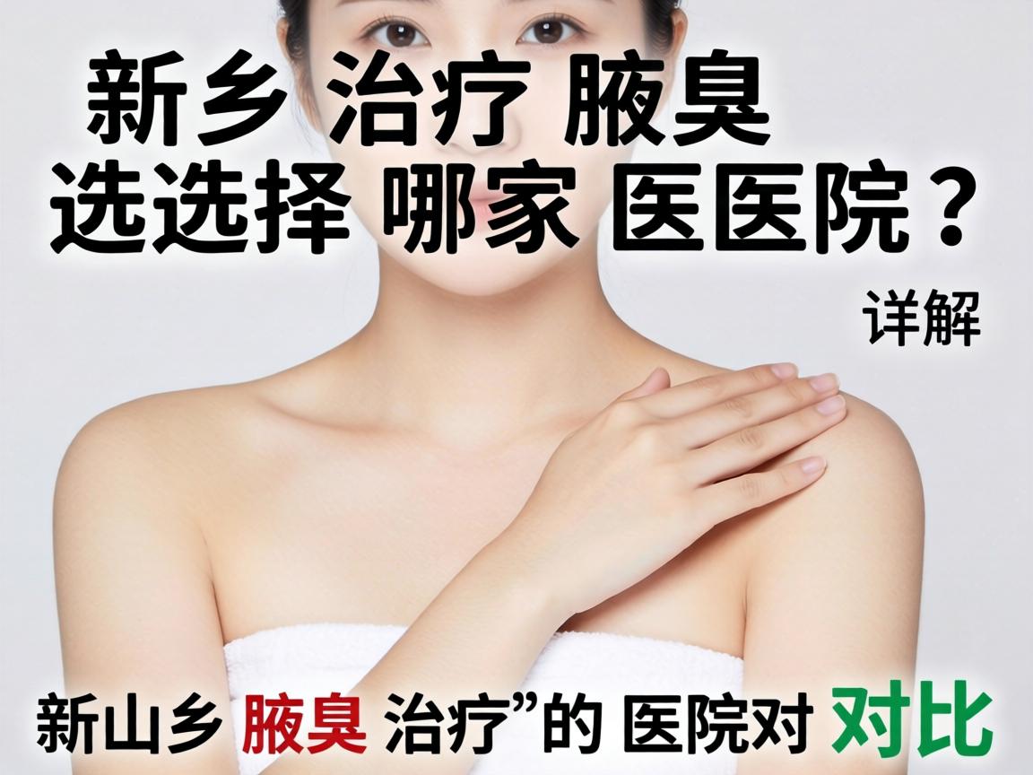 新乡治疗腋臭选择哪家医院？详解新乡腋臭治疗的医院对比