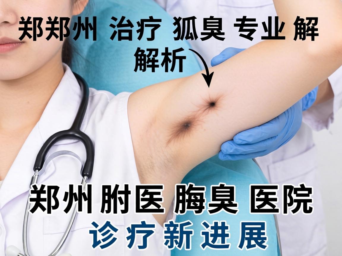 郑州治疗狐臭专业解析，郑州附医腋臭医院诊疗新进展