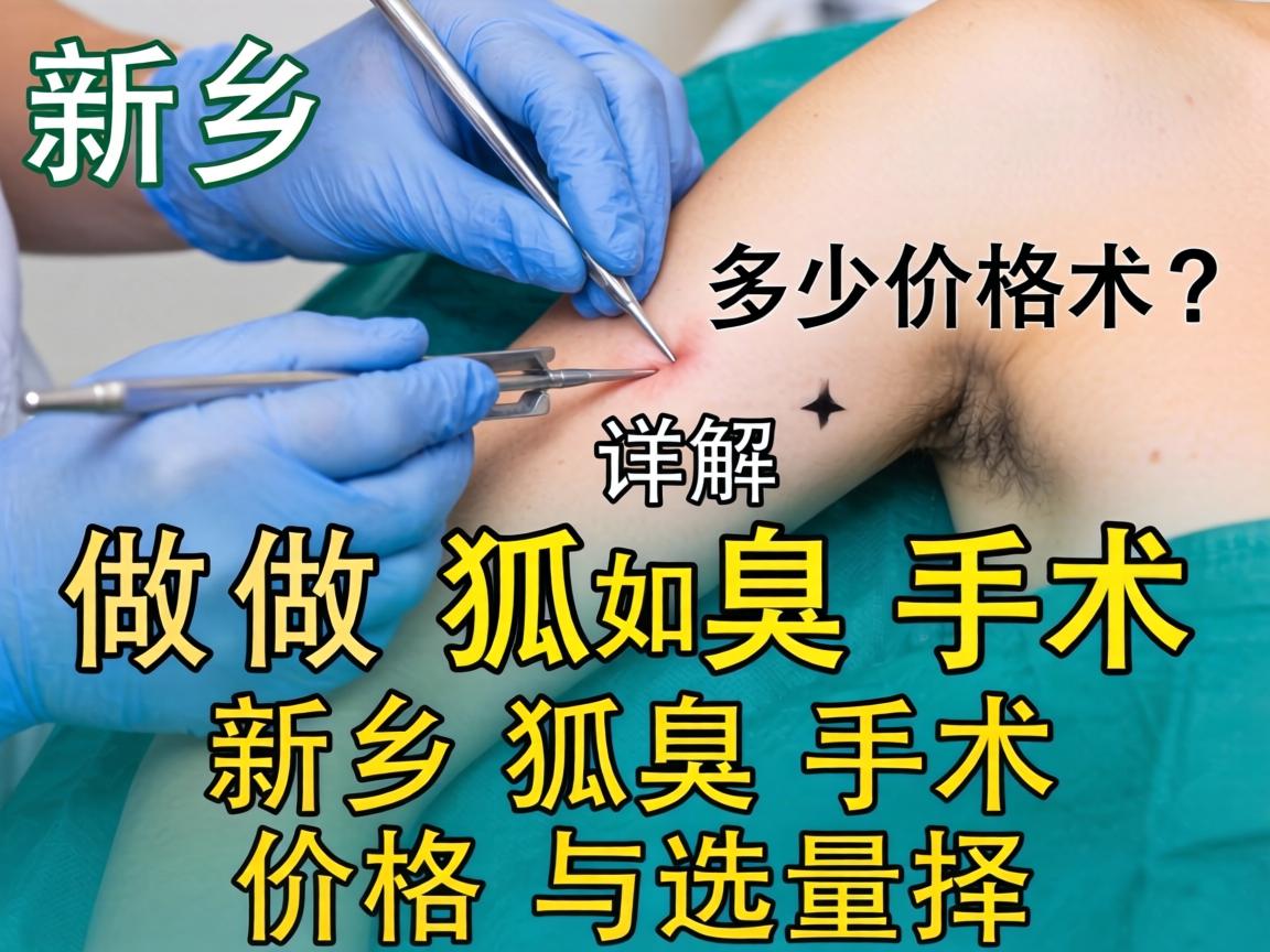 新乡做狐臭手术多少价格?详解新乡狐臭手术价格与选择 新乡做狐臭手术多少价格?详解新乡狐臭手术价格与选择