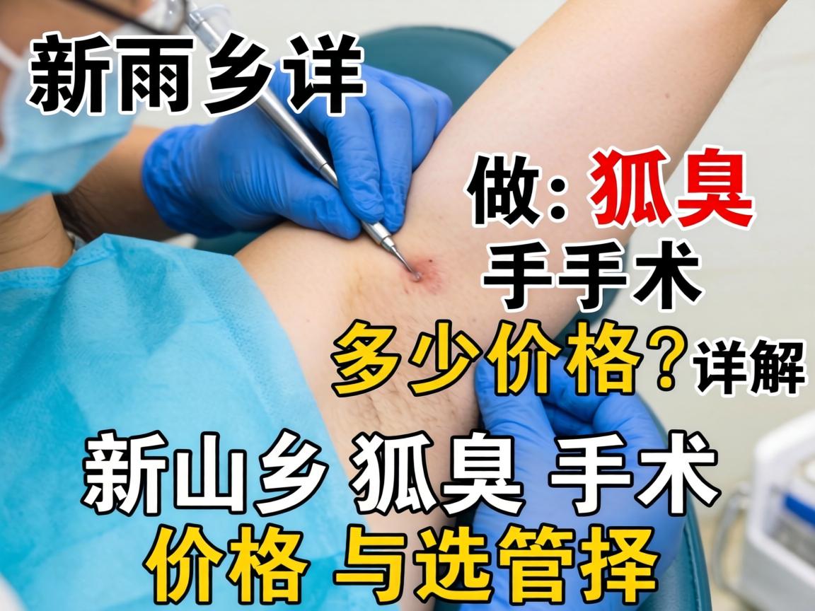 新乡做狐臭手术多少价格?详解新乡狐臭手术价格与选择 新乡做狐臭手术多少价格?详解新乡狐臭手术价格与选择