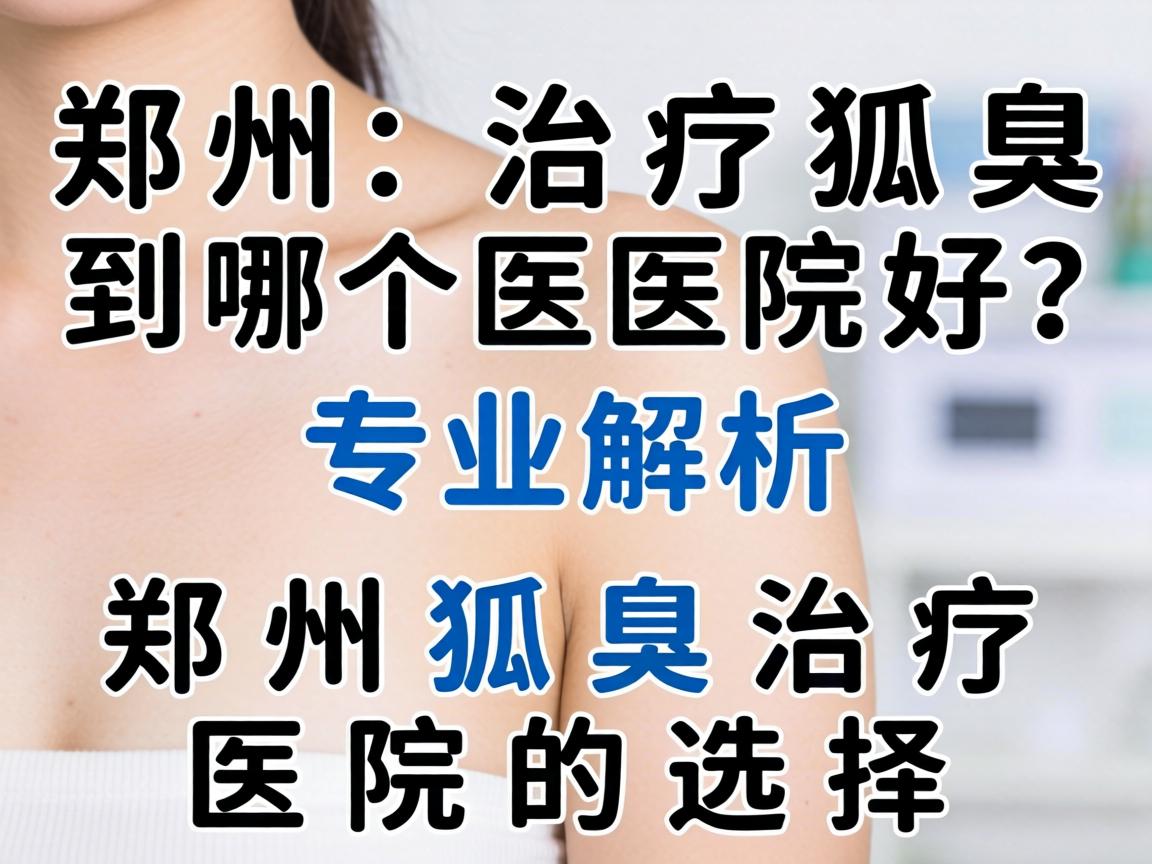 郑州治疗狐臭到哪个医院好?专业解析郑州狐臭治疗医院的选择 郑州治疗狐臭到哪个医院好?专业解析郑州狐臭治疗医院的选择