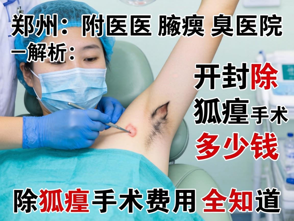 郑州附医腋臭医院解析,开封除狐臭手术多少钱,除狐臭手术费用全知道 郑州附医腋臭医院解析,开封除狐臭手术多少钱,除狐臭手术费用全知道