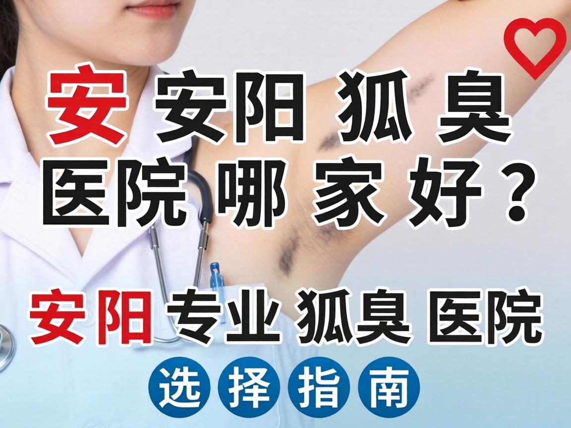 安阳狐臭医院哪家好？安阳专业狐臭医院选择指南